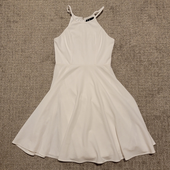 Lulus white skater dress - Picture 1 of 5